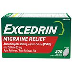 Excedrin Migraine Pain Reliever Caplets