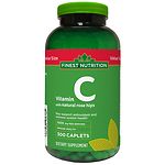 Finest Natural Vitamin C With Rose Hips 500mg Caplets