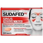 Sudafed PE Pressure + Pain Maximum Strength Caplets for Adults