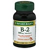 Nature's Bounty Vitamin B-2, 100mg, 100 ea