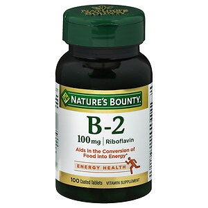 GTIN 074312006401 product image for Nature's Bounty Vitamin B-2, 100mg, 100 ea | upcitemdb.com