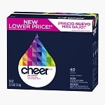 Cheer Ultra Powder Detergent, 40 Loads, Fresh Clean