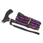 Switch Sticks Folding Walking Cane, Circles- 1 ea
