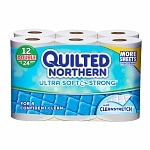 Quilted Northern Ultra Soft & Strong Bath Tissue, Double Rolls