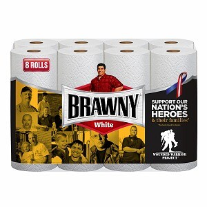 UPC 042000445290 product image for Brawny Paper Towels, Regular Rolls, White, 8 roll | upcitemdb.com