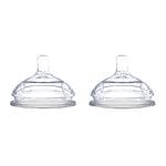 Comotomo Silicone Replacement Nipples, Slow Flow, 0-3 mo- 1 ea