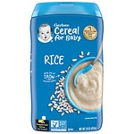 Gerber Rice Cereal Single Grain