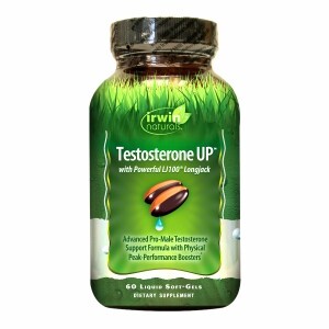 UPC 710363581046 product image for Irwin Naturals Testosterone Up, Softgels, 60 ea | upcitemdb.com