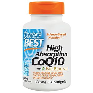 UPC 753950001831 product image for Doctor's Best High Absorption CoQ10 100mg, Softgels, 120 ea | upcitemdb.com