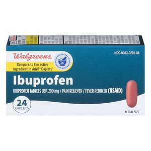 UPC 311917148922 product image for Walgreens Ibuprofen Pain Reliever/Fever Reducer Caplets, 24 ea | upcitemdb.com