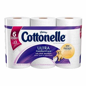 UPC 036000385694 product image for Cottonelle Ultra Comfort Care Toilet Paper, Double Roll, 6 ea | upcitemdb.com