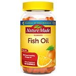 Nature Made Fish Oil Adult Gummies, Pineapple-Orange, Peach & Mango