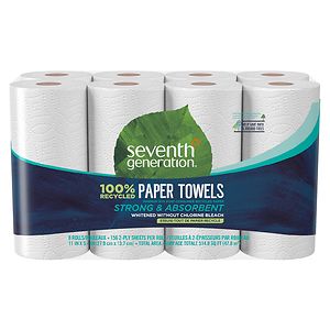 Seventh Generation Paper Towels Jumbo Rolls, 8 pk- 156 sh