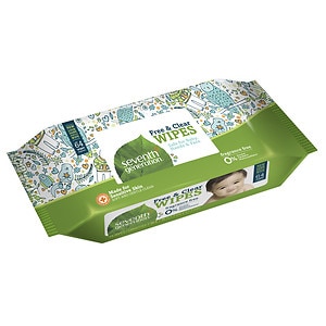 UPC 732913342204 product image for Seventh Generation Thick n' Strong Free & Clear Baby Wipes Refill, 384 ea | upcitemdb.com