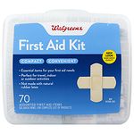 Walgreens First Aid Kit, Compact - 1 ea Walgreens First Aid Kit, Compact- 1 ea