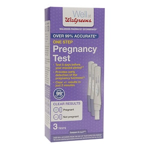 UPC 311917149226 product image for Walgreens One Step Pregnancy Tests, 3 ea | upcitemdb.com