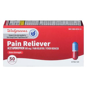 UPC 311917154244 product image for Walgreens Pain Reliever Extra Strength Quick Gel, 50 ea | upcitemdb.com
