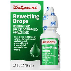 GTIN 311917143514 product image for Walgreens Eye Rewetting Drops, .5 oz | upcitemdb.com