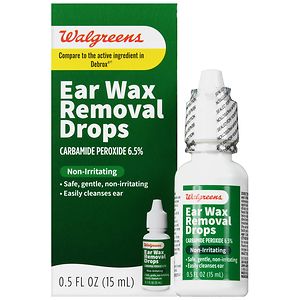 UPC 311917143651 product image for Walgreens Ear Wax Removal Drops, .5 oz | upcitemdb.com