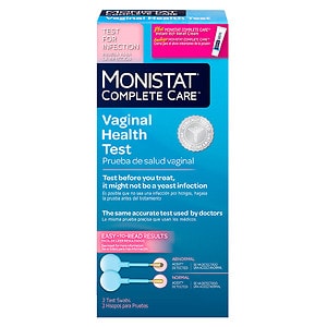 UPC 363736447601 product image for Monistat Complete Care Vaginal Health Test + Itch Relief, 2 ea | upcitemdb.com