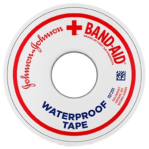 UPC 381371161546 product image for Band-Aid Waterproof Tape, 0.5 Inch, 1 ea | upcitemdb.com