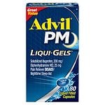 Advil PM Ibuprofen Liqui-Gels, 200mg- 80 ea