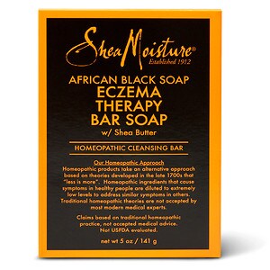 UPC 764302270409 product image for SheaMoisture Eczema & Psoriasis Therapy African Black Soap, 5 oz | upcitemdb.com