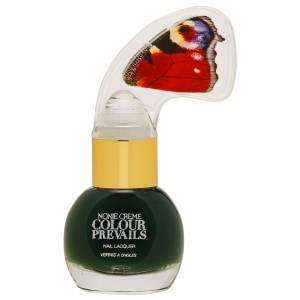 Nonie Creme Colour Prevails Nail Lacquer, Man Hunter Green (Dark Green)- .32 fl oz