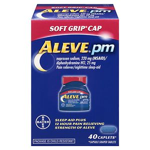 UPC 325866560285 product image for Aleve PM Soft Grip Cap, 40 ea | upcitemdb.com