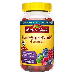 Nature Made Hair, Skin, Nails Adult Gummies, Mixed Berry, Cr