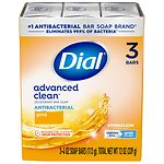Dial Antibacterial Deodorant Soap, 4oz Bars, Gold
