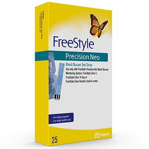 FreeStyle Precision Neo Test Strip- 25 ea