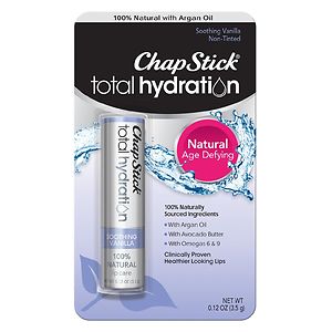 UPC 305731943122 product image for ChapStick Total Hydration, Soothing Vanilla, .12 oz | upcitemdb.com