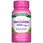Nature's Truth Fenugreek 610mg- 100 ea