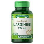 Nature's Truth Mega Strength L-Arginine 500mg- 100 ea