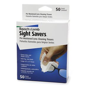 UPC 310119415047 product image for Sight Savers Pre-Moistened Lens Cleaning Tissues, 50 ea | upcitemdb.com