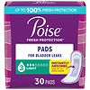 Poise Ultra Thins Incontinence Pads, Light Absorbency, Regular Length, 30 ea