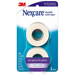 Nexcare Tape, Durable Cloth, 1