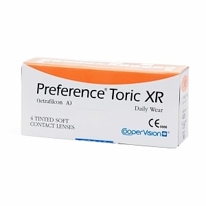 Preference Toric XR - 4 Pack Custom Lens-4 lenses per Box