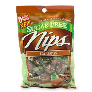 UPC 028000922290 product image for Nestle Nips Sugar Free Candy, Caramel, 3.25 oz | upcitemdb.com