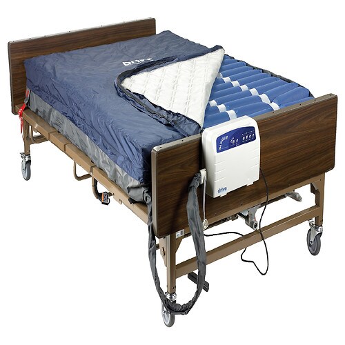 Drive Medical Med Aire Bariatric Heavy Duty Low Air Loss Mattress Replacement System 54 x 80 x 10 Inches