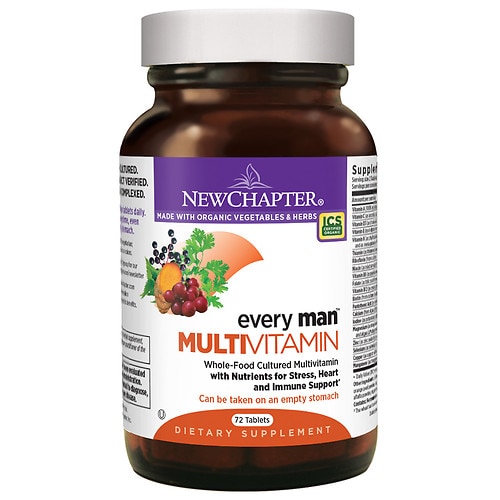 Buy New Chapter Organics Every Man Multi Vitamin, Tablets & More 