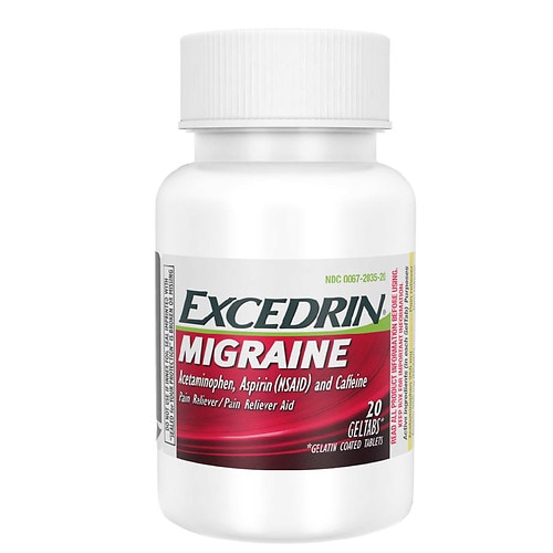 Excedrin Migraine Pain Reliever Geltabs