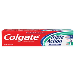 UPC 035000510846 - Colgate Triple Action Original Mint Toothpaste 4 oz ...